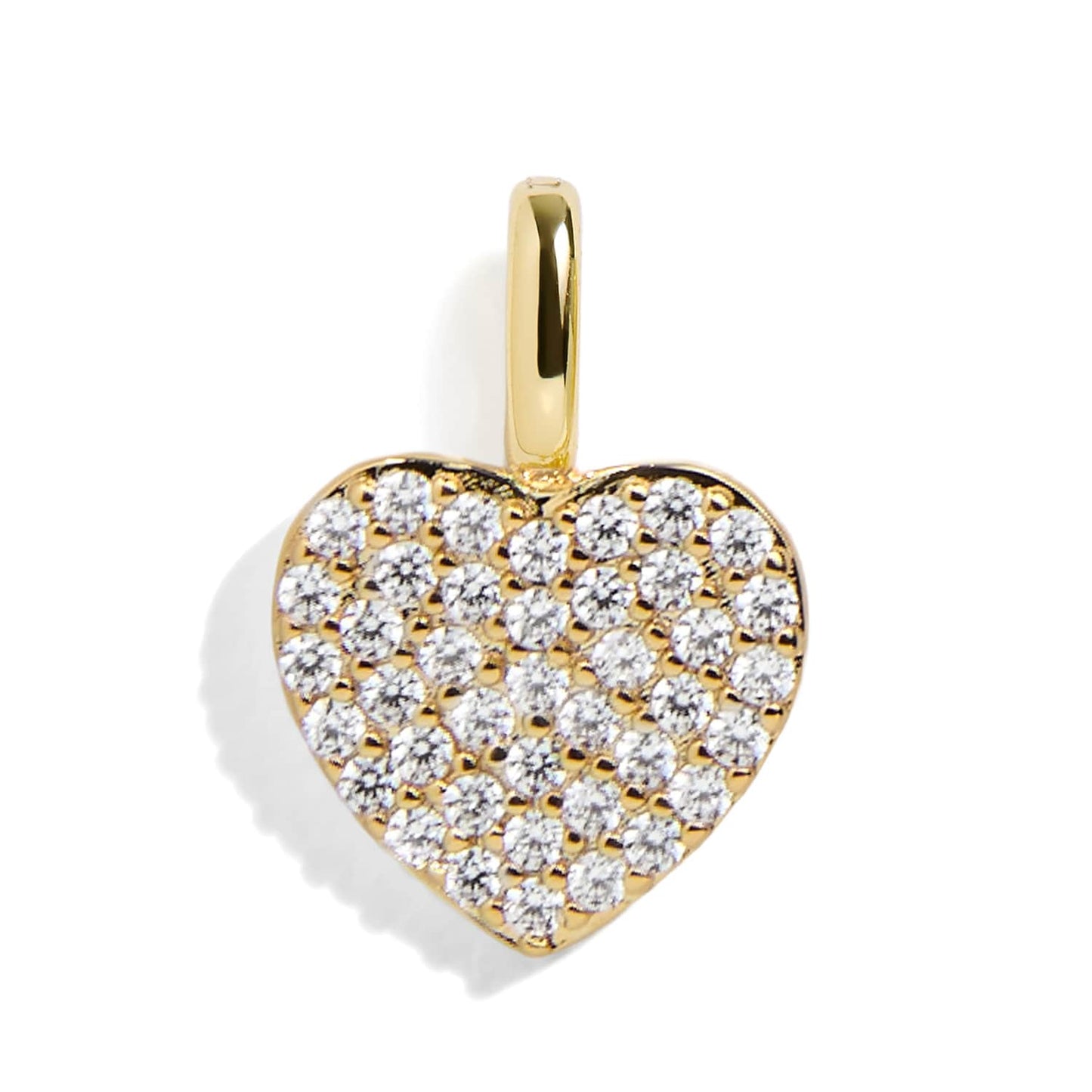 Pavé Heart Charm
