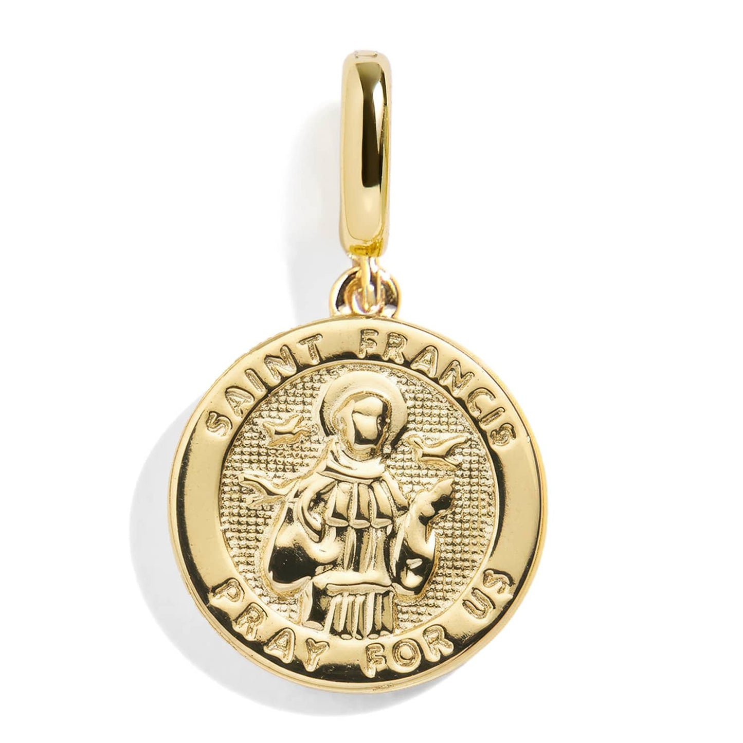Saint Francis Medallion Charm