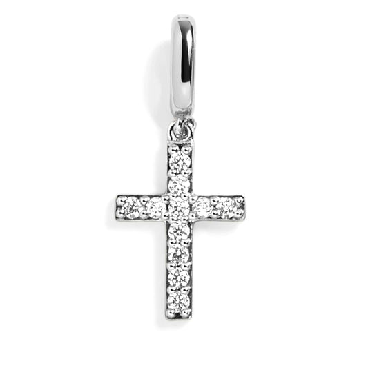 Pavé Cross Charm