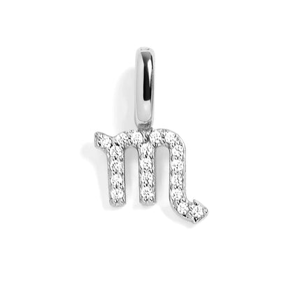 Pavé Zodiac Charm