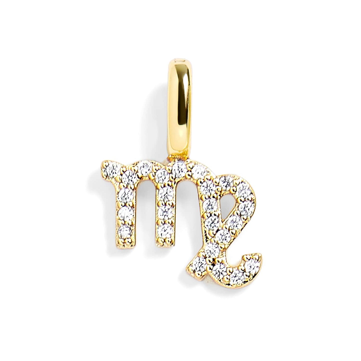 Pavé Zodiac Charm