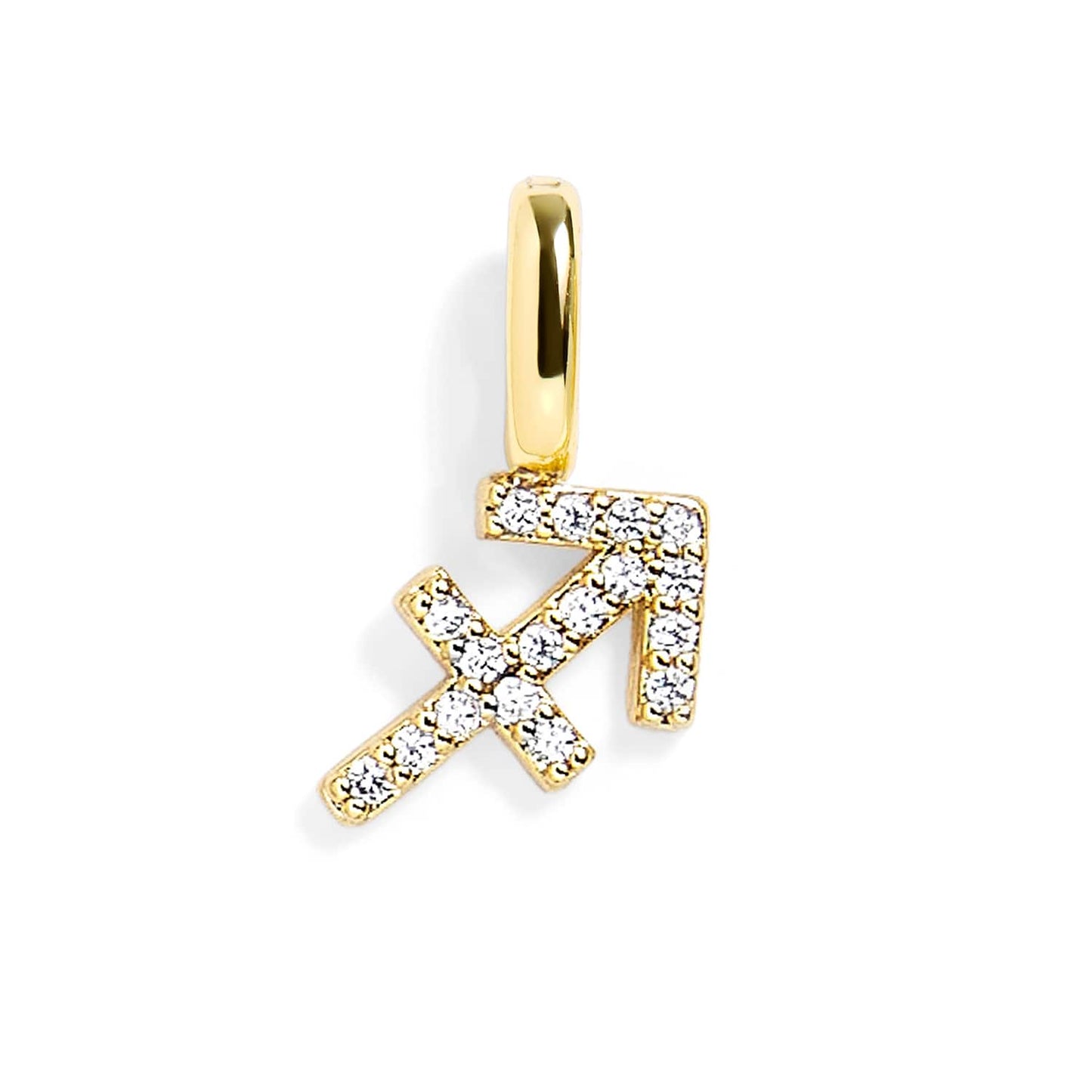Pavé Zodiac Charm