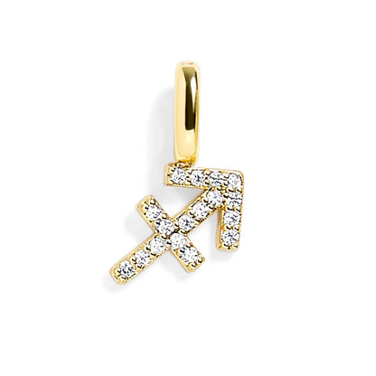 Pavé Zodiac Charm