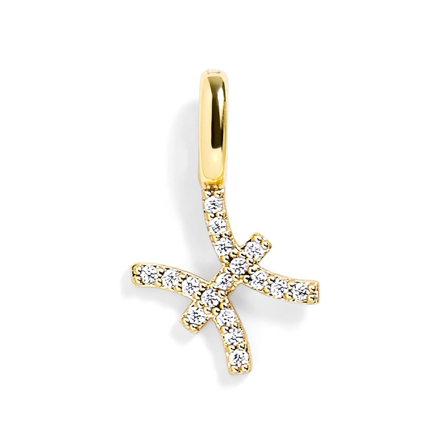 Pavé Zodiac Charm