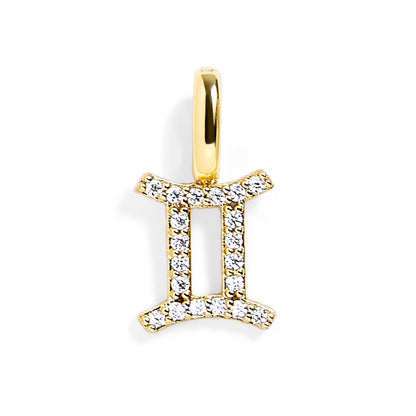 Pavé Zodiac Charm
