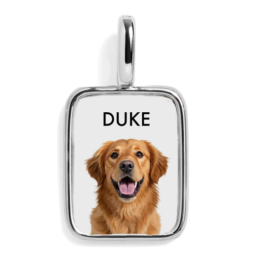 Personalized Pet Portrait Charm