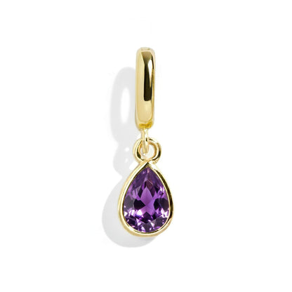 Pear Birthstone Charm