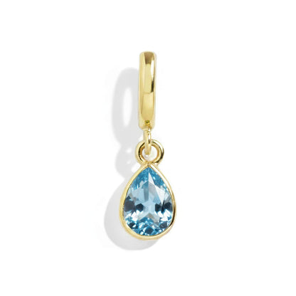 Pear Birthstone Charm