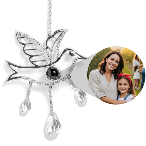 Personalized Cardinal Photo Sun Catcher