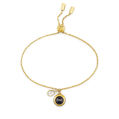 Personalized Birthstone Slider Bracelet