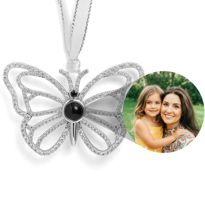 Personalized Butterfly Photo Ornament
