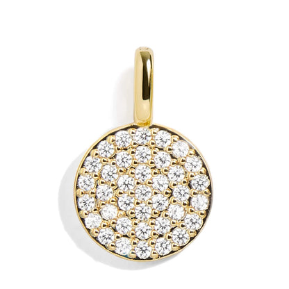 Pavé Glitz Disc Charm