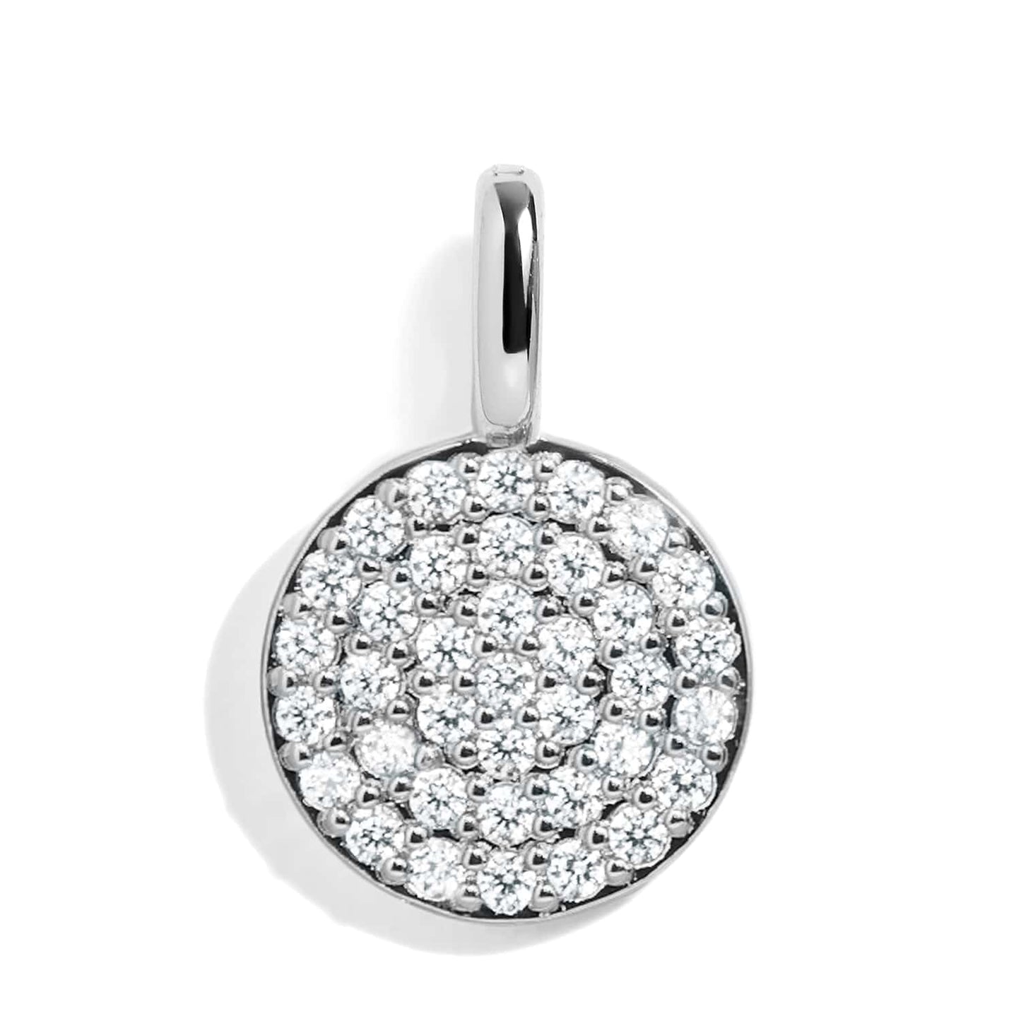 Pavé Glitz Disc Charm