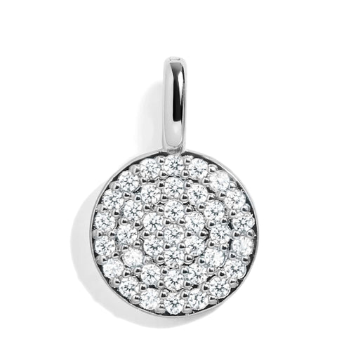 Pavé Glitz Disc Charm