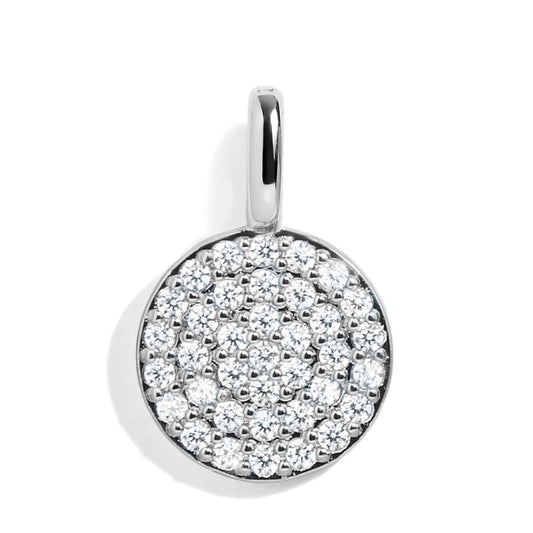 Pavé Glitz Disc Charm