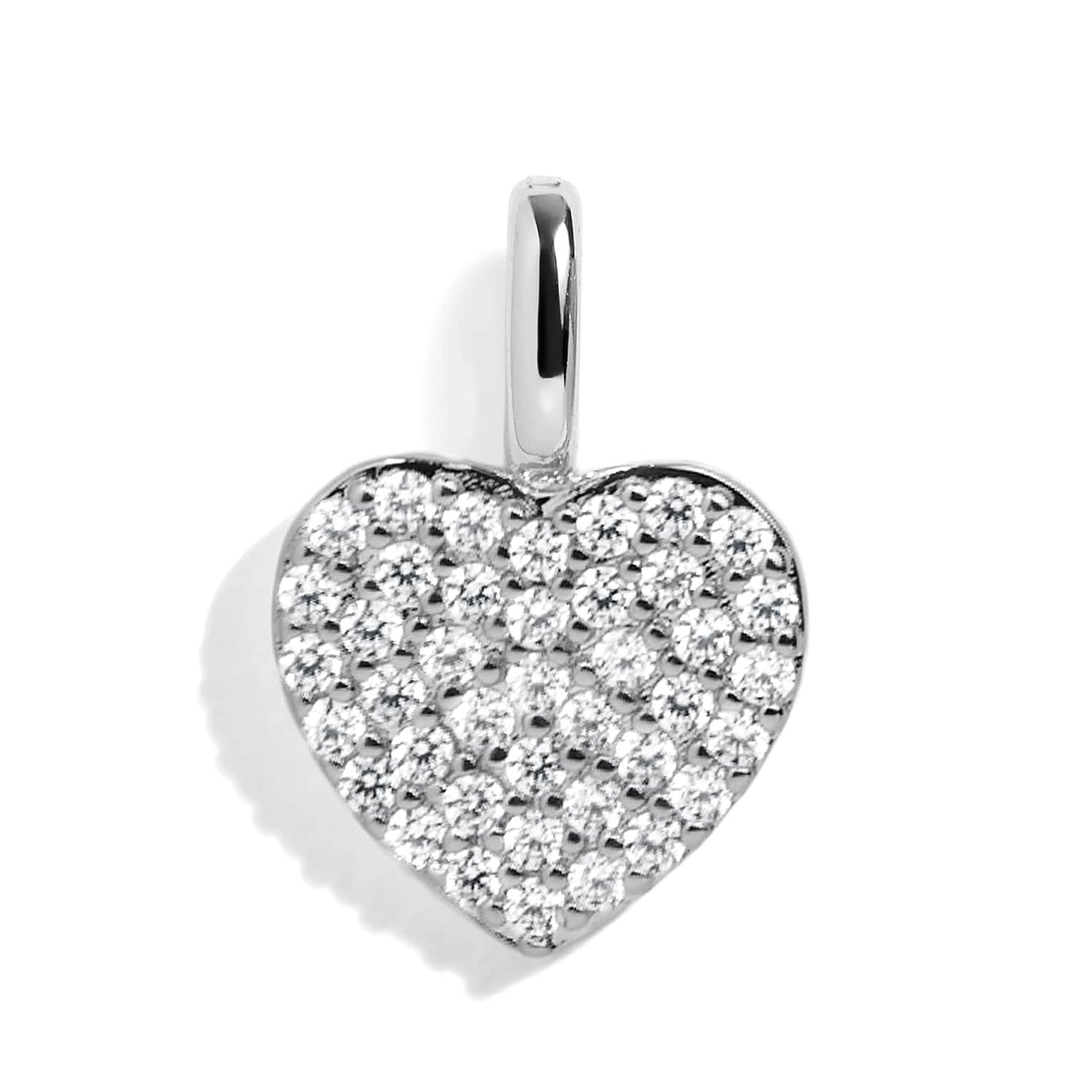 Pavé Heart Charm