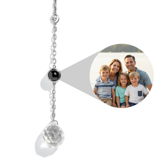 Personalized Circle Photo Sun Catcher