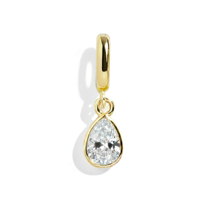Pear Birthstone Charm