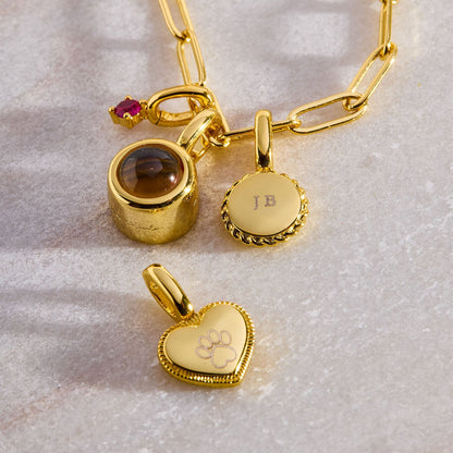 Engravable Heart Charm