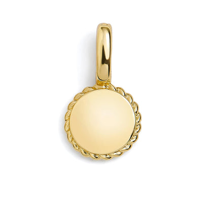 Engravable Circle Charm