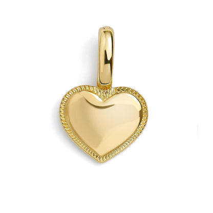 Engravable Heart Charm