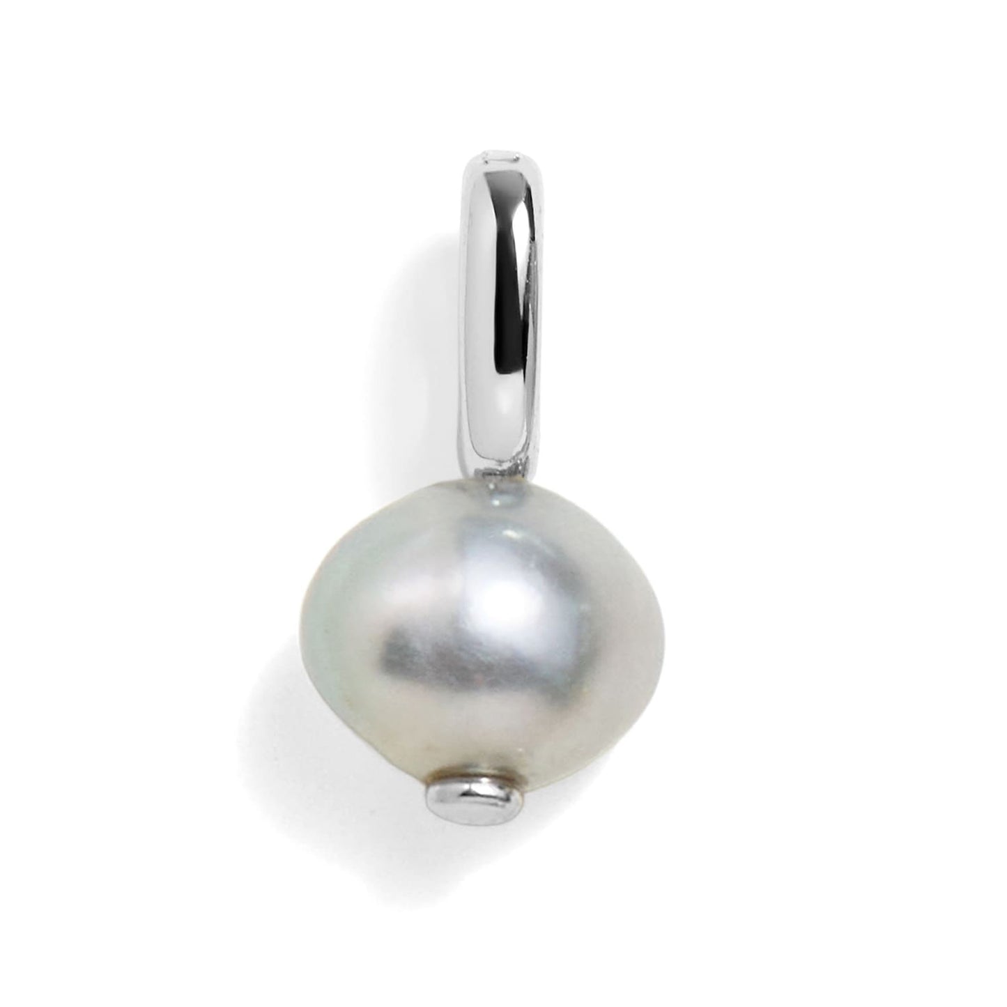 Gray Pearl Charm