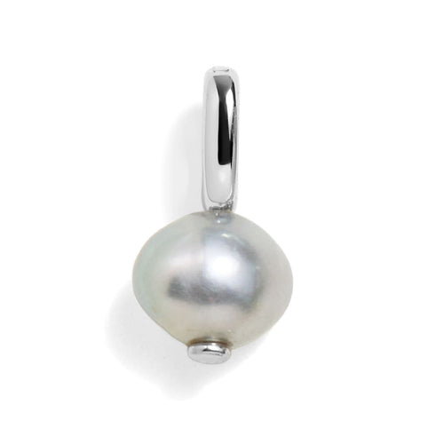 Gray Pearl Charm