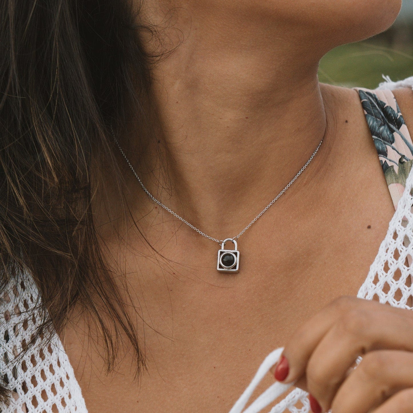 Personalized Lock Necklace