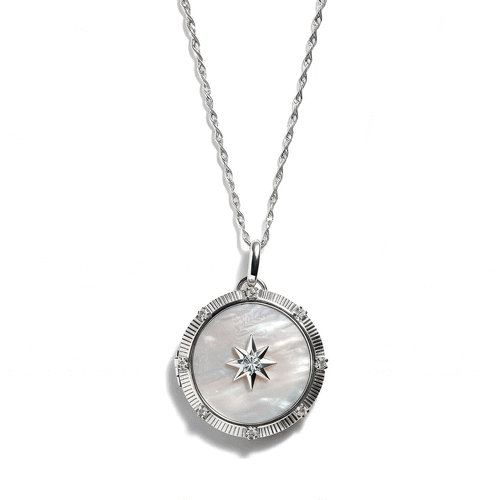 Personalized Guiding Light Locket Necklace