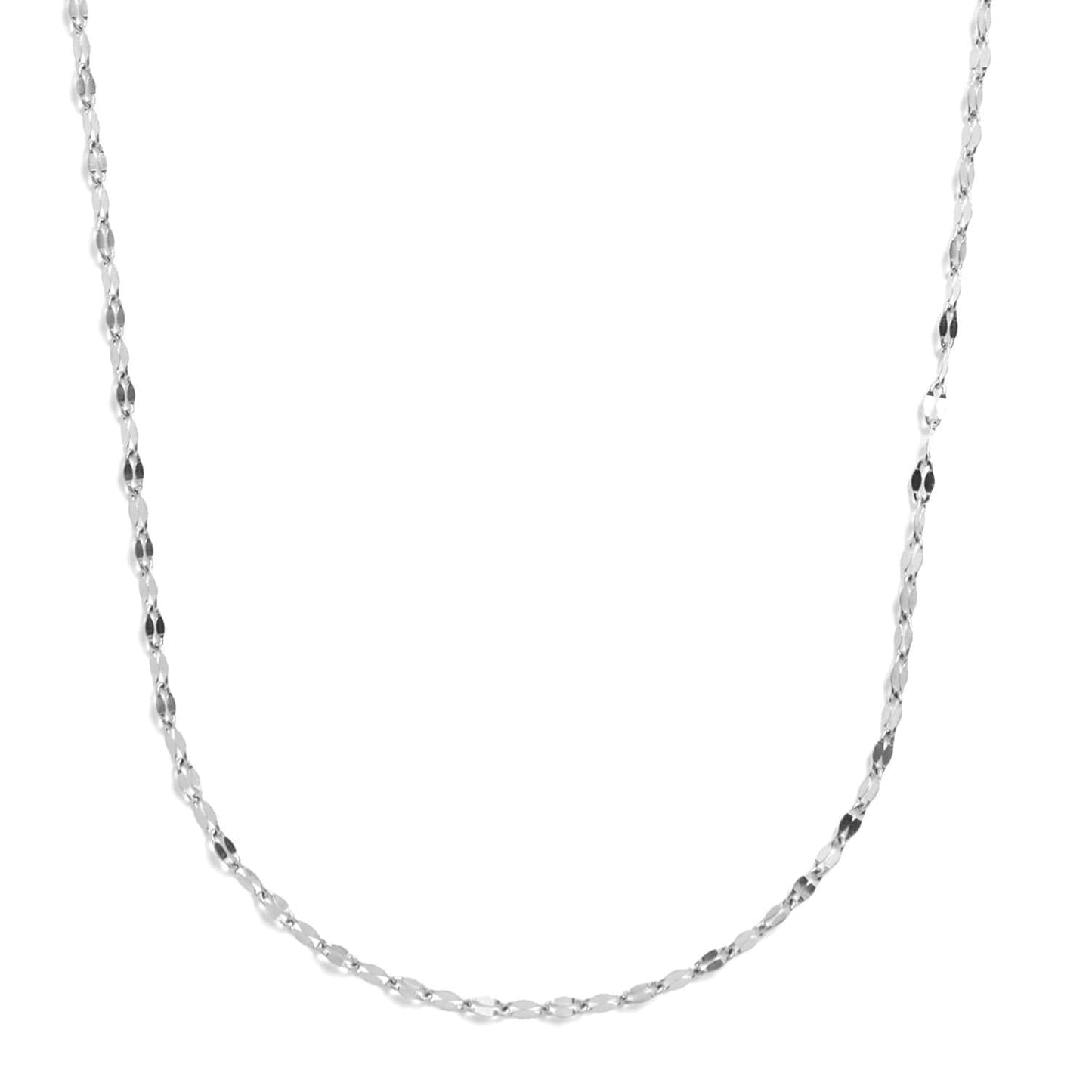 Sparkle Chain Charm Starter Necklace