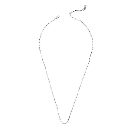 Sparkle Chain Charm Starter Necklace