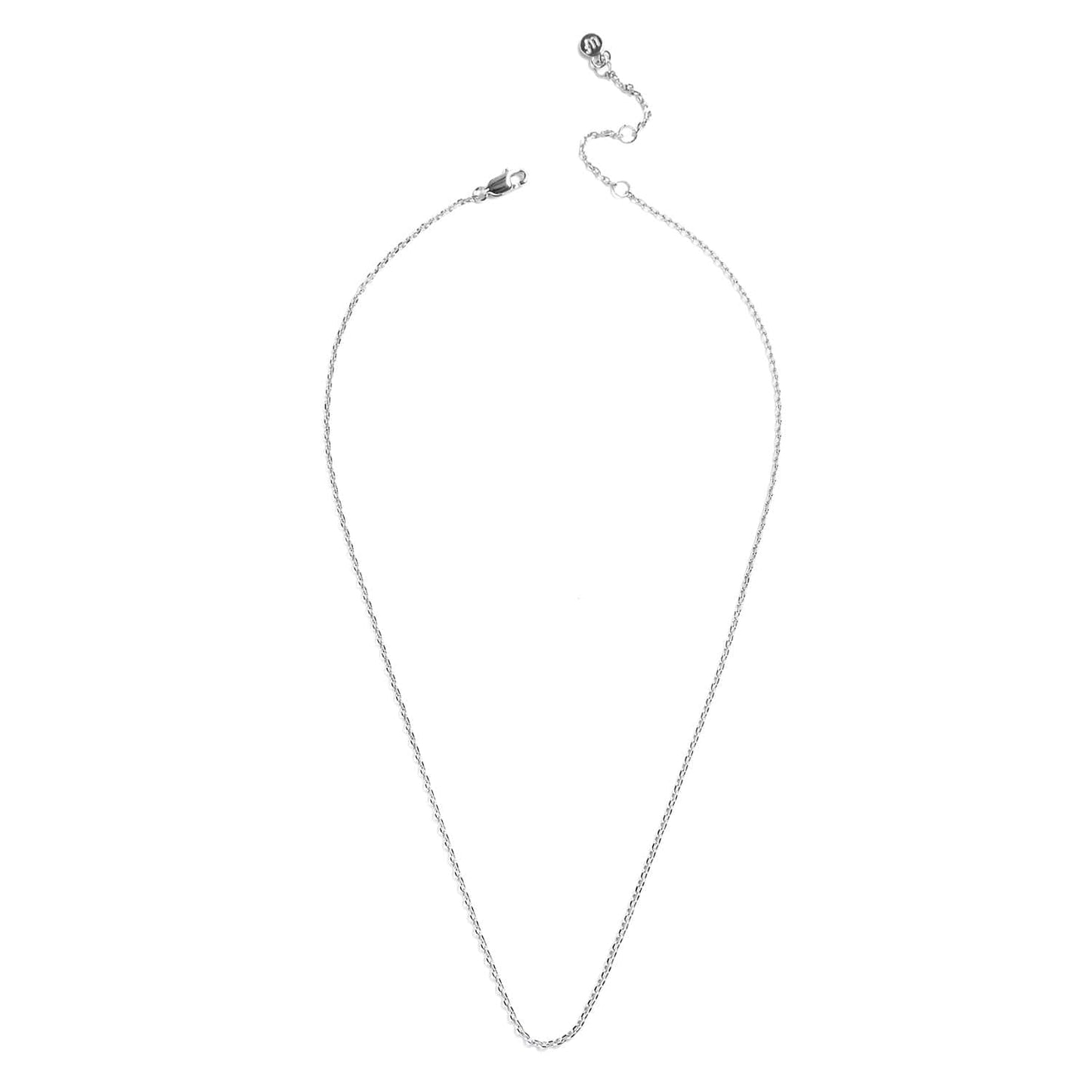 Cable Chain Charm Starter Necklace