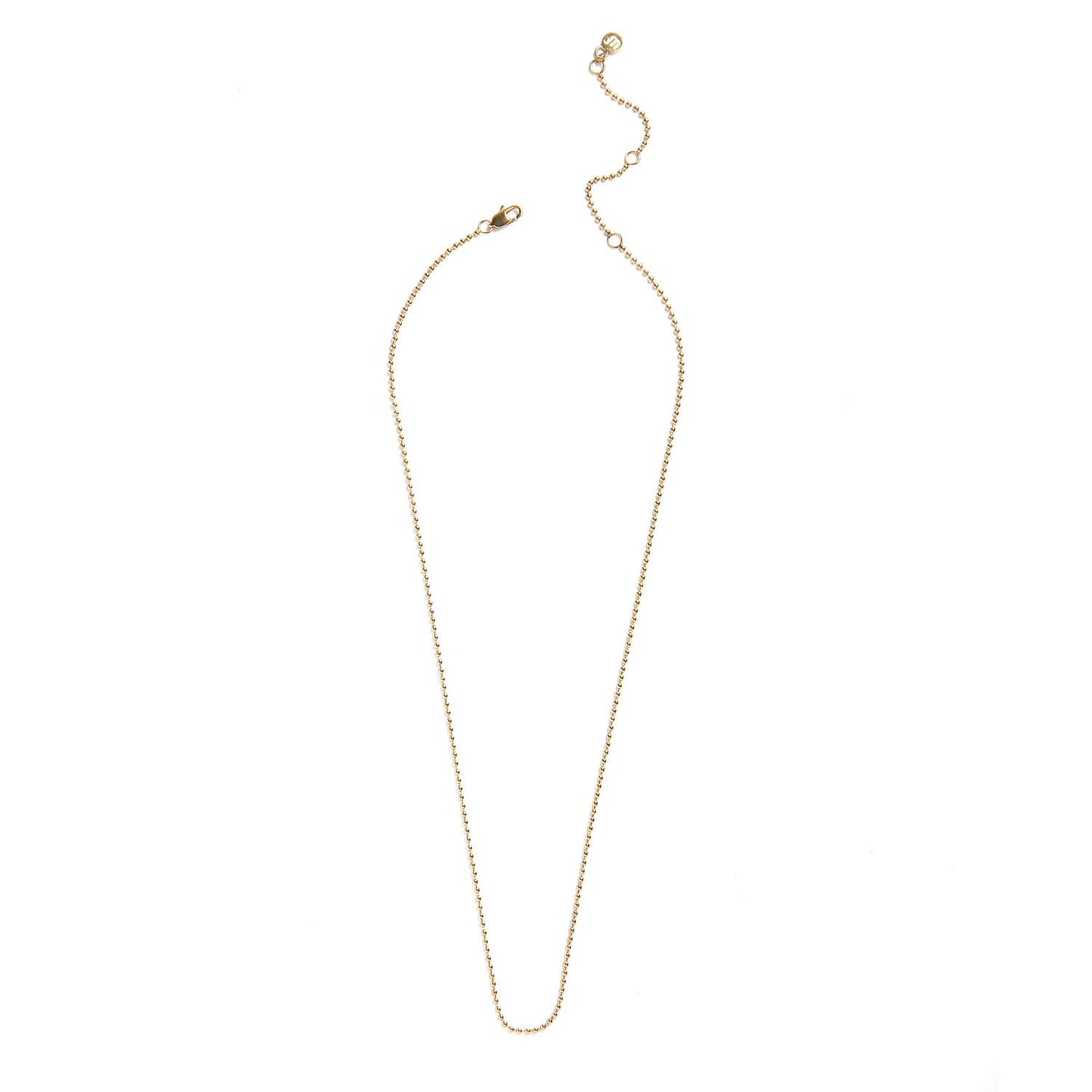 Ball Chain Charm Starter Necklace