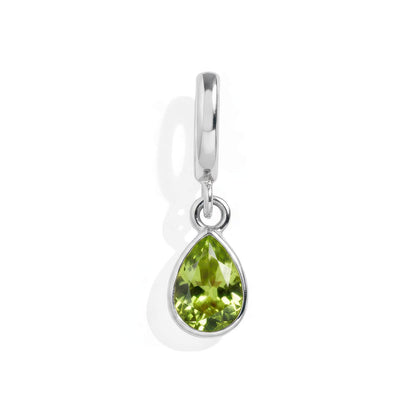 Pear Birthstone Charm