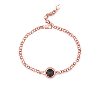 Personalized Rolo Chain Photo Bracelet