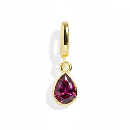 Pear Birthstone Charm