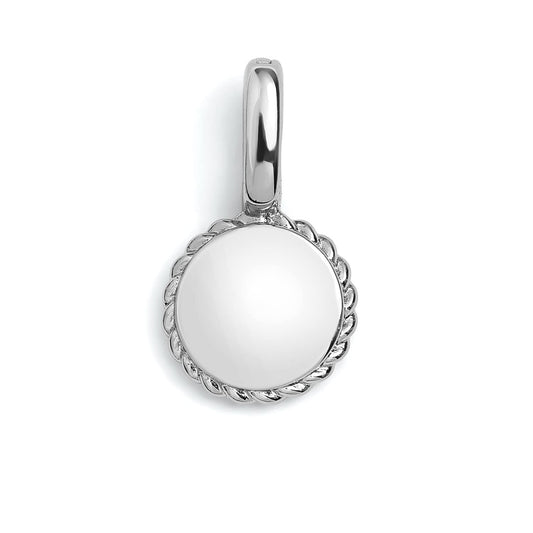 Engravable Circle Charm