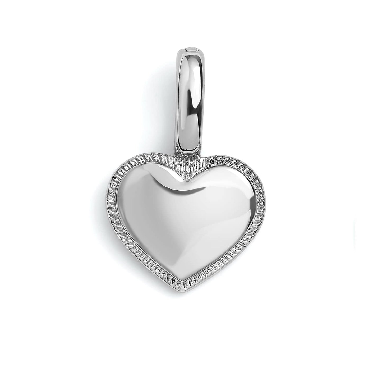 Engravable Heart Charm