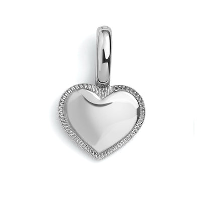Engravable Heart Charm