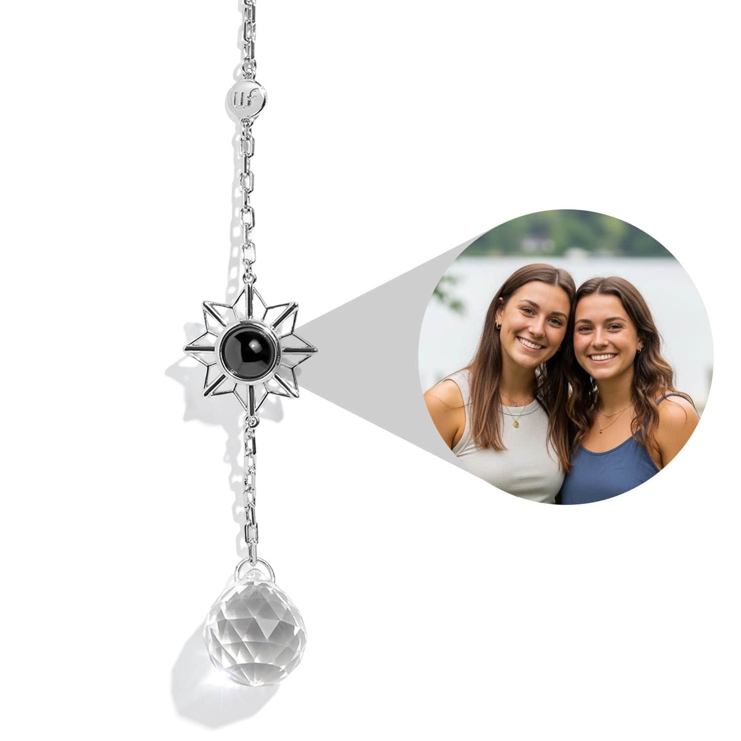 Personalized Sun Photo Sun Catcher